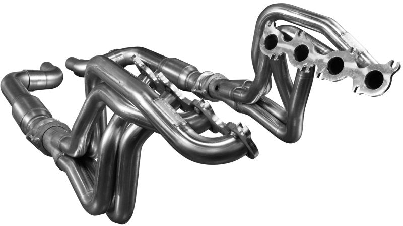 1 - 3/4" Stainless Header & GREEN Catted Conn. Kit. 2015 - 2019 RHD (Right Hand Drive) Mustang GT 5.0L - YellowHammer Racing1155H230