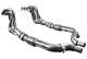 1 - 3/4" Stainless Header & GREEN Catted Conn. Kit. 2015 - 2019 RHD (Right Hand Drive) Mustang GT 5.0L - YellowHammer Racing1155H230