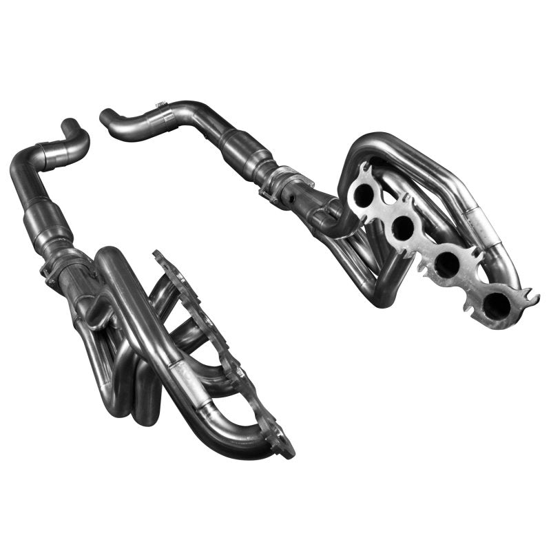 1 - 3/4" Stainless Header & GREEN Catted Conn. Kit. 2015 - 2019 RHD (Right Hand Drive) Mustang GT 5.0L - YellowHammer Racing1155H230
