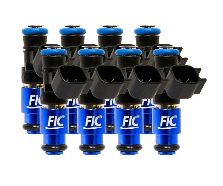 1650cc (180 lbs/hr at OE 58 PSI fuel pressure) FIC Fuel Injector Clinic Injector Set for Dodge Hemi SRT - 8, 5.7 (High - Z) (is153 - 1650h) - YellowHammer Racingis153 - 1650h