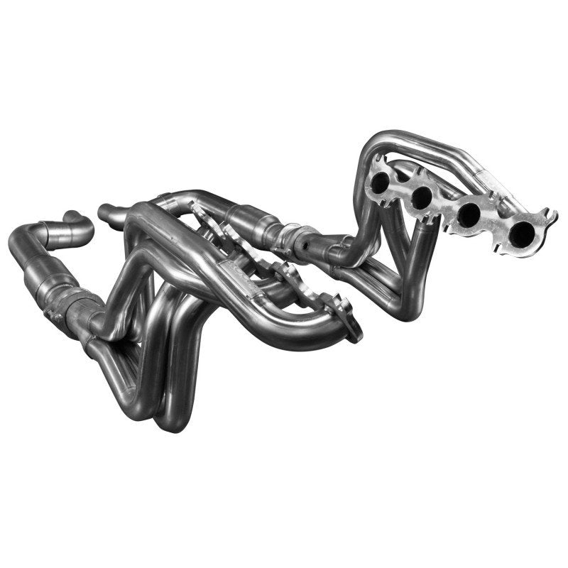 2" Stainless Headers & H.O. GREEN Cat. Conn. Kit. 2015 - 2024 Mustang GT/D.H. - YellowHammer Racing1151H642