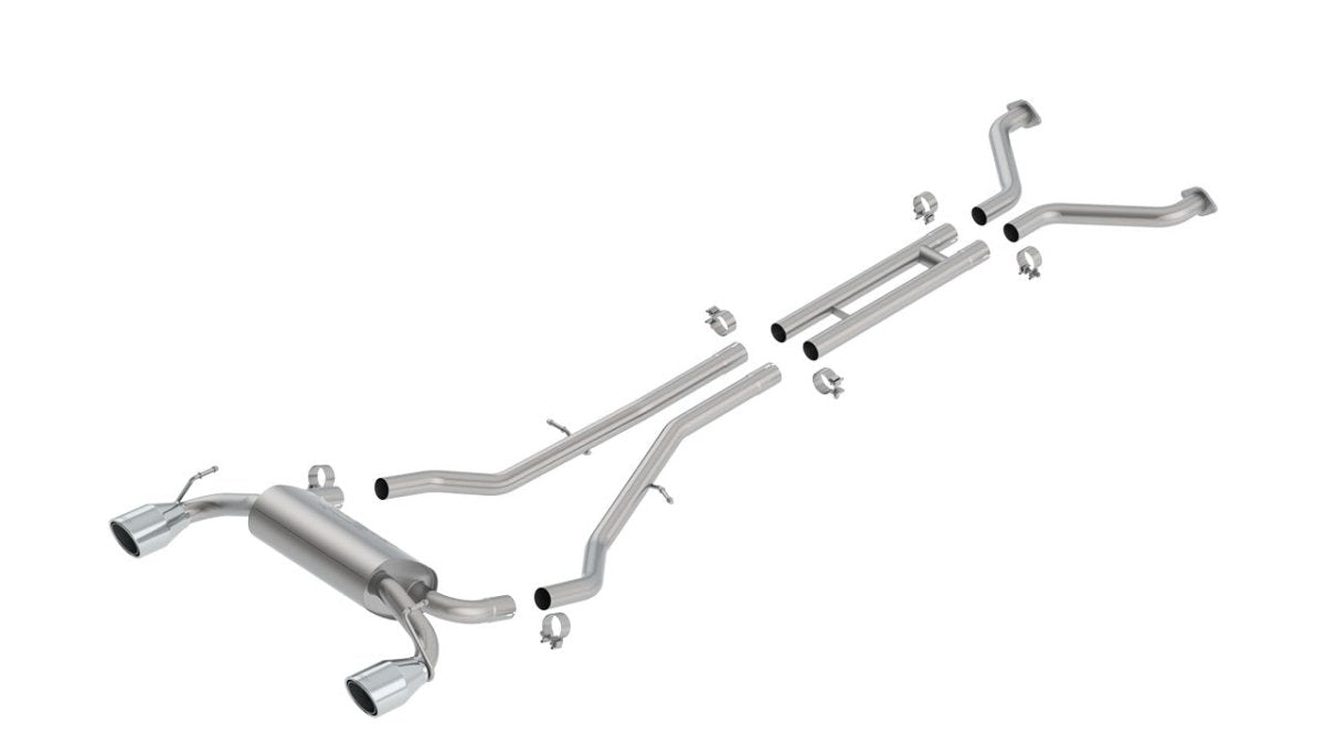 2009 - 2020 Nissan 370Z Cat - Back Exhaust System S - Type Part # 140313 - Borla Exhaust140313
