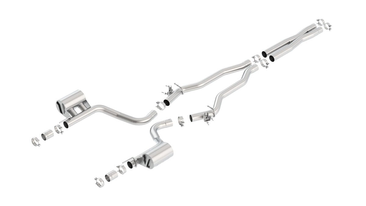 2015 - 2023 Dodge Charger SRT Hellcat Cat - Back Exhaust System ATAK Part # 140669 - Borla Exhaust140669