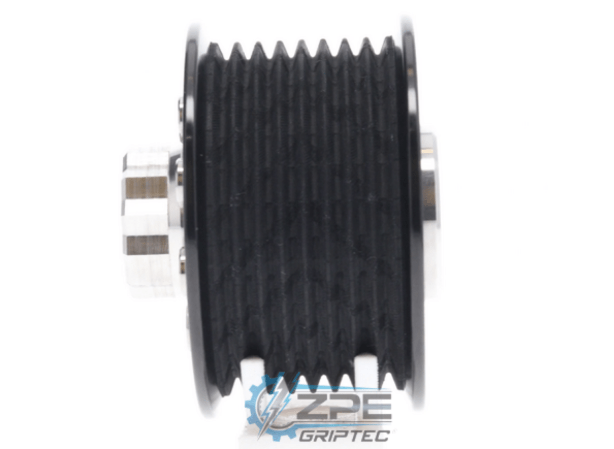 2.85" 8 Rib ZPE GripTec® 2pc 2020+ GT500 L3 Black Pulley & Hub Kit - YellowHammer RacingG6285BB3K8