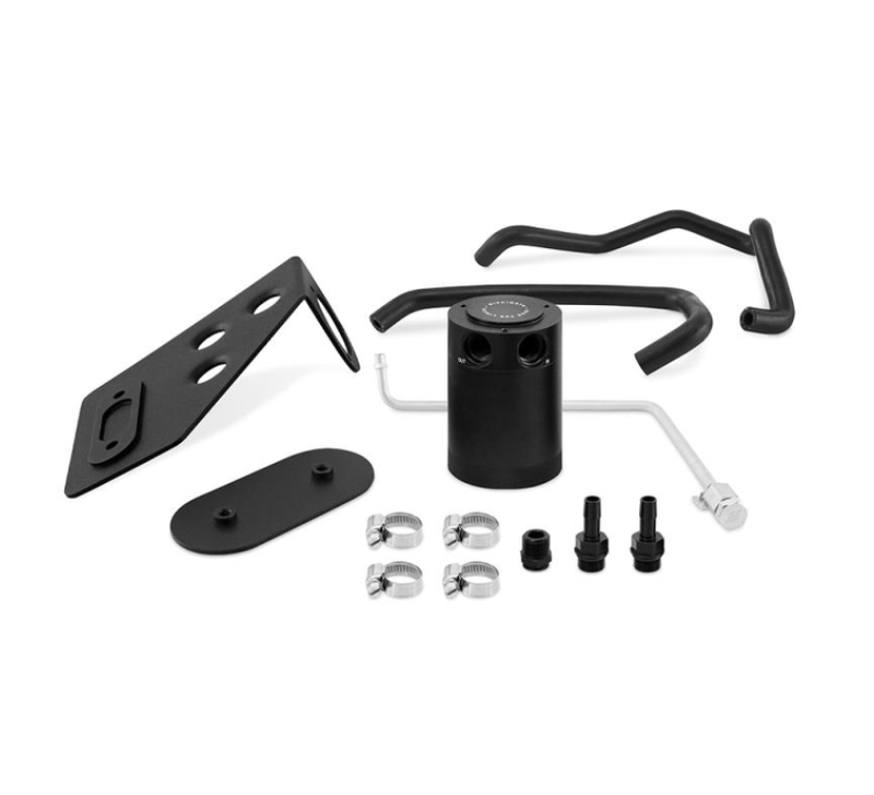 Baffled Oil Catch Can Kit, CCV side, fits Toyota GR Supra 3.0L 2020+ - YellowHammer RacingMMBCC - SUP - 20CBE