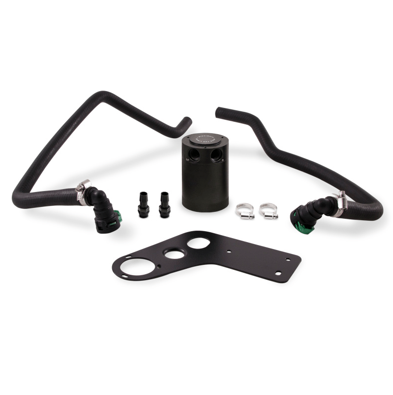 Baffled Oil Catch Can, PCV Side, fits Ford Mustang GT 2015 - 2017 - YellowHammer RacingMMBCC - MUS8 - 15PBE