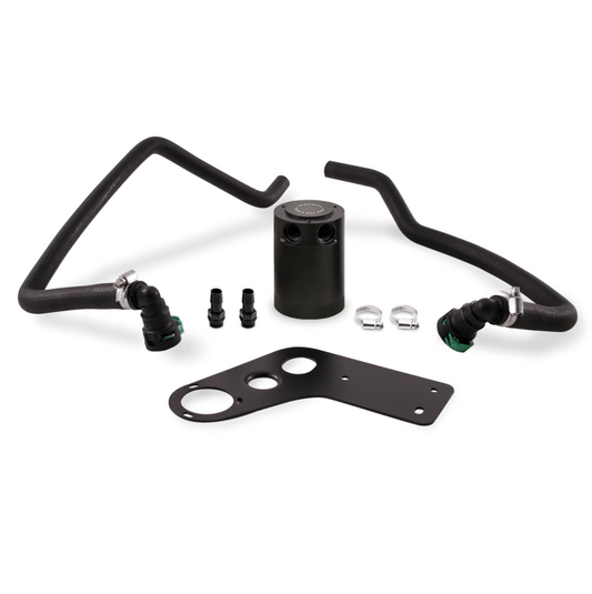 Baffled Oil Catch Can, PCV Side, fits Ford Mustang GT 2015 - 2017 - YellowHammer RacingMMBCC - MUS8 - 15PBE