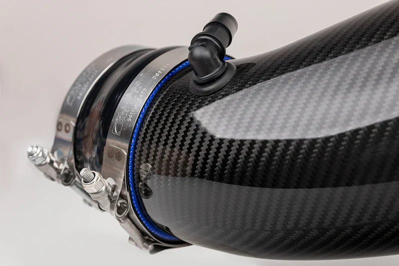 Black / Carbon Fiber Air Intake | 2017 - 2024 Challenger, Charger 6.2L (44004) - YellowHammer Racing44004D