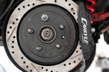 Brake Calipers Only For 15" Conversion Kit, Black - YellowHammer RacingDBK354