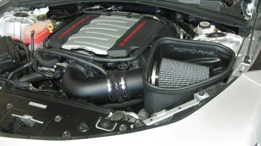 Roto - fab 2016 - 2024 Camaro SS Dry Filter Air Intake System - Sound Tube Delete - Roto - Fab1016 - 1051