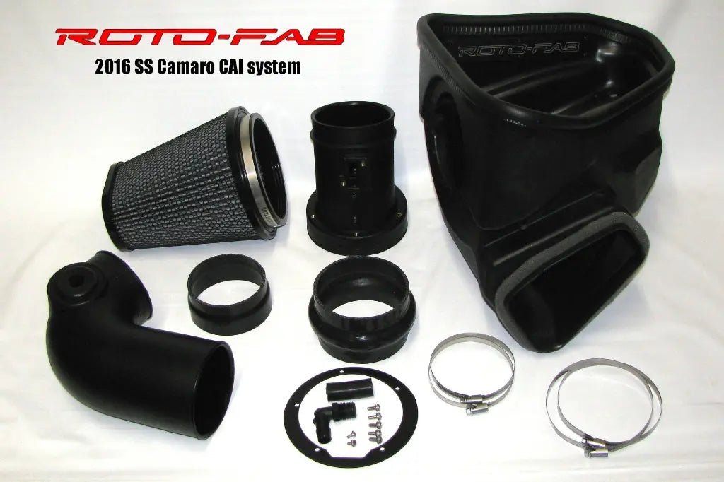 Roto - fab 2016 - 2024 Camaro SS Dry Filter Air Intake System - Roto - Fab1016 - 1049