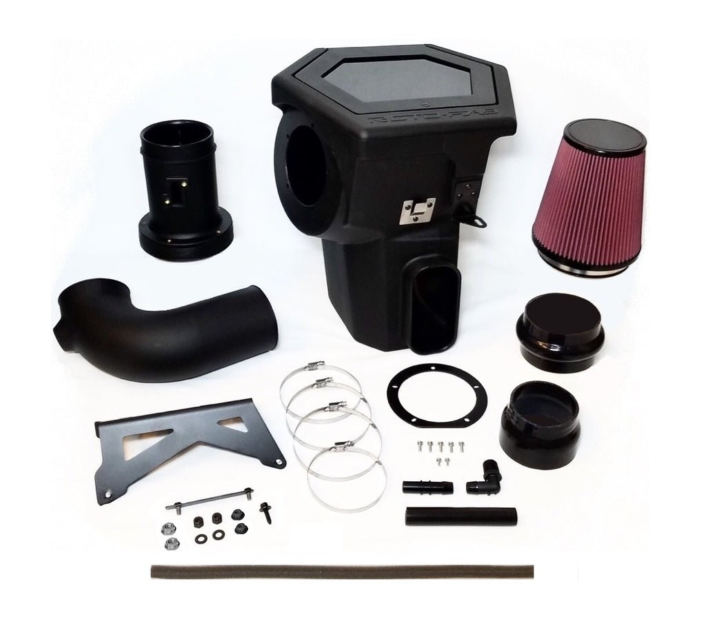 Roto - fab 2019 - 2024 Silverado/Sierra 6.2L Air Intake System With Oil Filter - Roto - Fab1016 - 1080