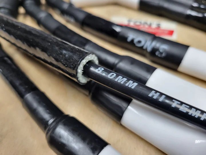 Sleeved Ceramic LS GM Gen 4 LS3 LS4 LS7 8mm spark plug wires - YellowHammer RacingTONS - 9070C - SL