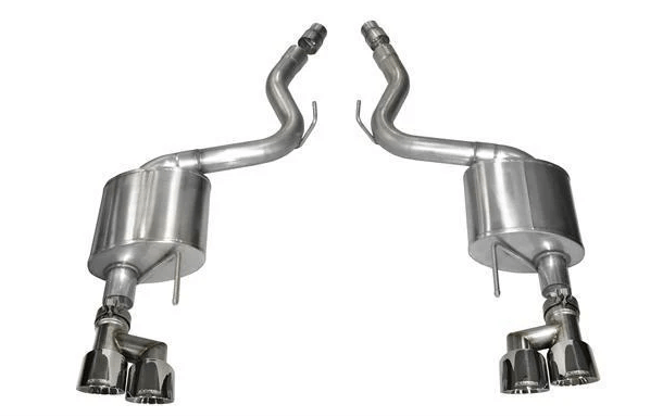 Sport / 3.0 in Axle - Back 4.0 in Twin Tips | 2015 - 2017 Mustang GT 5.0L V8 Coupe (14334) - Corsa Perfroamance14334