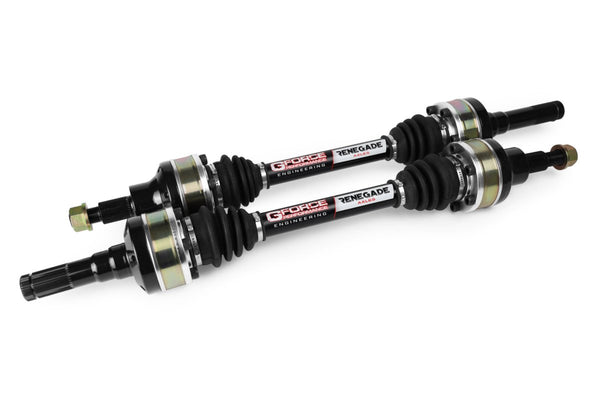 15 - 23 S550 & 24+ S650 Mustang Renegade Axles w/Exotic Alloy Outer Stubs - GForce PerformanceFOR10110A