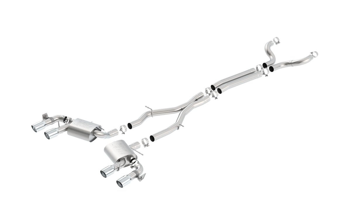 2017 - 2024 Chevrolet Camaro ZL1 Cat - Back Exhaust System ATAK Part # 140727 - Borla Exhaust140727
