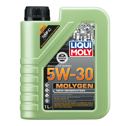 LIQUI MOLY Molygen New Generation 5W-30 Full Synthetic Motor Oil - 5 Liter - Liqui Moly20228
