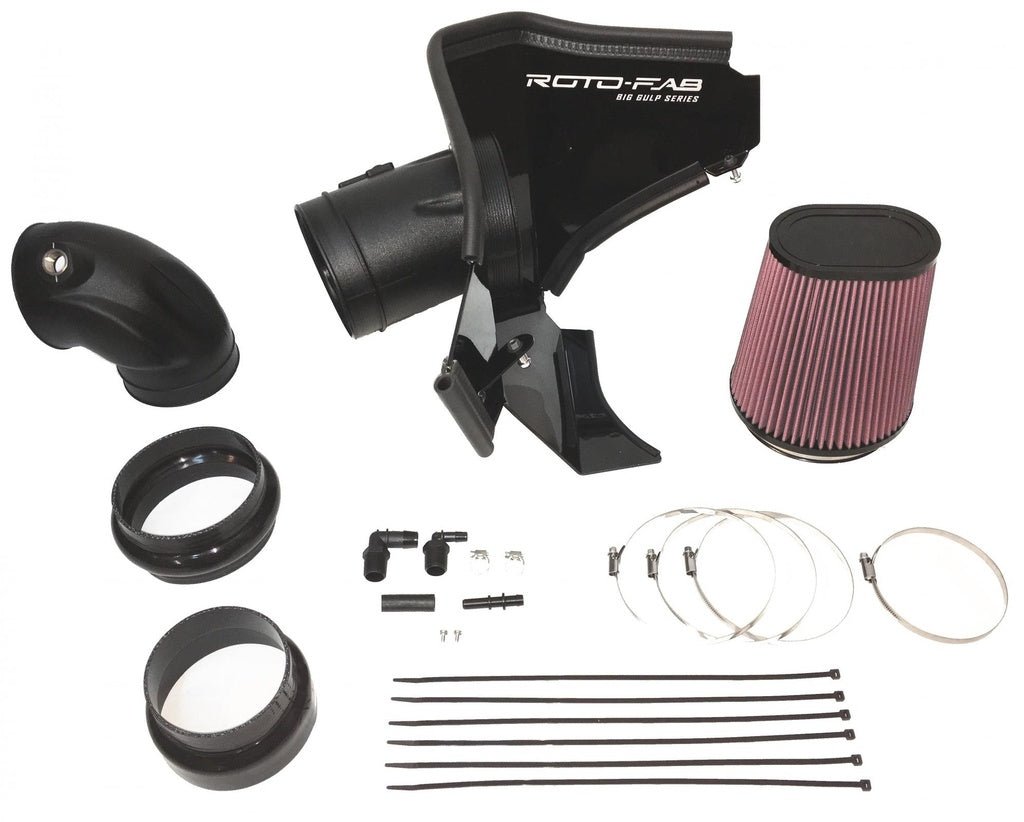 Roto - fab 2016 - 2019 Cadillac CTS - V Big Gulp Series Air Intake System W/ Oil Filter - Roto - Fab1016 - 1082