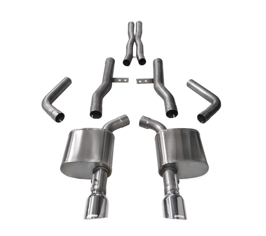 Xtreme / 2.75 in Cat - Back Single 4.5 in Tips | 2015 - 23 Charger 6.4L 6.2L (14996) - Corsa Perfroamance14996